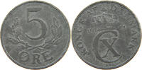 DENMARK 5 ÖRE CHRISTIAN X. (1912-1947) -
