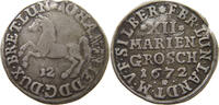BRAUNSCHWEIG CALENBERG HANNOVER 12 MARIENGROSCHEN JOHANN FRIEDRICH 1665-1679 -