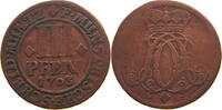 MÜNSTER BISTUM 3 PFENNIG FRIEDRICH CHRISTIAN VON PLETTENBERG (1688-1706) -
