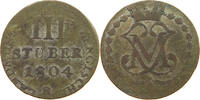 JÜLICH BERG 3 STÜBER MAXIMILIAN JOSEPH VON BAYERN 1799-1806 -