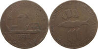 GREAT BRITAIN PENNY TOKEN CORNISH PENNY -