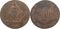 IRELAND HALFPENNY TOKEN DUBLIN CAMAC KYAN AND CAMAC -