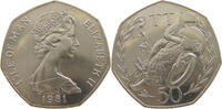 ISLE OF MAN 50 PENCE ELIZABETH II. (1952-2022) -