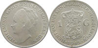 NETHERLANDS 1 GULDEN WILHELMINA 1890-1948 -