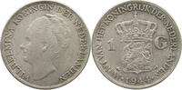 NETHERLANDS 1 GULDEN WILHELMINA 1890-1948 -