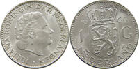 NETHERLANDS 1 GULDEN JULIANA (1948-1980) -