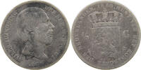 NETHERLANDS 1/2 GULDEN WILLEM III. 1849-1890 -