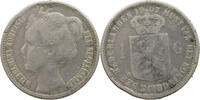 NETHERLANDS 1/2 GULDEN WILHELMINA 1890-1948 -