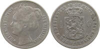 NETHERLANDS 1/2 GULDEN WILHELMINA 1890-1948 -