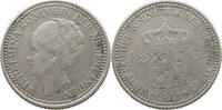 NETHERLANDS 1/2 GULDEN WILHELMINA 1890-1948 -
