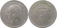 NETHERLANDS 1/2 GULDEN WILHELMINA 1890-1948 -