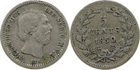 NETHERLANDS 5 CENTS WILLEM III. 1849-1890 -