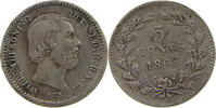 NETHERLANDS 5 CENTS WILLEM III. 1849-1890 -
