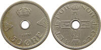 NORWAY 50 ÖRE HAAKON VII. (1905-1957) -