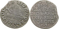 POLAND 3 GRÖSCHER SIGISMUND III. (1587-1632) KRAKAU -