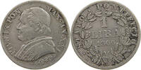 VATICAN 1 LIRA PIUS IX. (1846-1878) -
