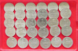 ÖSTERREICH COLLECTION LOT 5 SCHILLING COLLECTION LOT AUSTRIA 5 SCHILLING ALL DIFFERENT DATES 30PC 145G -