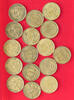 FRANCE COLLECTION LOT 1 FRANC COLLECTION LOT FRANCE 1 FRANC 1921-1941 ALL DIFFERENT DATES 16PC 66G -