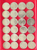 FRANCE COLLECTION LOT 1 FRANC COLLECTION LOT FRANCE 1 FRANC ALL DIFFERENT DATES 24PC 145G -
