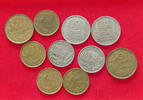 FRANCE COLLECTION LOT COLLECTION LOT FRANCE 1948-1955 10PC 59G -