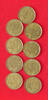 FRANCE COLLECTION LOT 20 FRANCS COLLECTION LOT FRANCE 20 FRANCS ALL DIFFERENT DATES 9PC 37G -