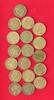 FRANCE COLLECTION LOT 50 CENTIMES COLLECTION LOT FRANCE 50 CENTIMES ALL DIFFERENT DATES 1921-1939 18PC 37G -