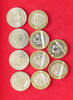 FRANCE COLLECTION LOT COLLECTION LOT FRANCE ALL DIFFERENT DATES 10PC 64G -