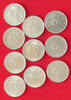 GREECE COLLECTION LOT 5 DRACHMAI COLLECTION LOT GREECE 5 DRACHMAI ALL DIFFERENT DATES 10PC 56G -