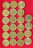 ITALY COLLECTION LOT COLLECTION LOT ITALY 20 ALL DIFFERENT DATES LIRE 22PC 79G -