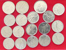 ITALY COLLECTION LOT 50 LIRE COLLECTION LOT ITALY 50 LIRE ALL DIFFERENT DATES 18PC 119G -