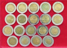 ITALY COLLECTION LOT 500 LIRE COLLECTION LOT ITALY 500 LIRE 19PC 130G -