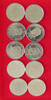 NETHERLANDS COLLECTION LOT 1 GULDEN COLLECTION LOT NETHERLANDS 1 GULDEN 10PC 101G -