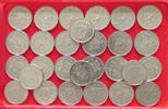 NETHERLANDS COLLECTION LOT 1 GULDEN COLLECTION LOT NETHERLANDS 1 GULDEN DIFFERENT DATES 28PC 168G -