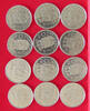 NETHERLANDS COLLECTION LOT 1 GULDEN COLLECTION LOT NETHERLANDS 1 GULDEN TOP 12PC 73G -