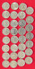 NETHERLANDS COLLECTION LOT 10 CENTS COLLECTION LOT NETHERLANDS 10 CENTS ALL DIFFERENT DATES 31PC 47G -