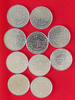 NETHERLANDS COLLECTION LOT 2 1/2 GULDEN COLLECTION LOT NETHERLANDS 2 1/2 GULDEN TOP 10PC 100G -