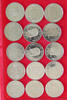 NETHERLANDS COLLECTION LOT 2 1/2 GULDEN COLLECTION LOT NETHERLANDS 2 1/2 GULDEN TOP 15PC 151G -