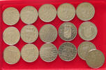NETHERLANDS COLLECTION LOT 2 1/2 GULDEN COLLECTION LOT NETHERLANDS 2 1/2 GULDEN TOP 16PC 161G -