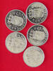 NETHERLANDS COLLECTION LOT 2 1/2 GULDEN COLLECTION LOT NETHERLANDS 2 1/2 GULDEN TOP 5PC 50G -