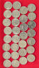NETHERLANDS COLLECTION LOT 25 CENTS COLLECTION LOT NETHERLANDS 25 CENTS ALL DIFFERENT DATES 30PC 91G -