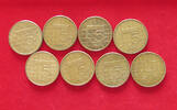 NETHERLANDS COLLECTION LOT 5 GULDEN COLLECTION LOT NETHERLANDS 5 GULDEN DIFFERENT DATES 8PC 75G -
