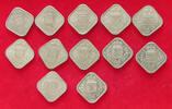 NETHERLANDS ANTILLES COLLECTION LOT 5 CENTS COLLECTION LOT NETHERLANDS ANTILLES 5 CENTS TOP 12PC 56G -