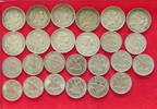 PORTUGAL COLLECTION LOT COLLECTION LOT PORTUGAL 50 2 1/2 CENTIMES ALL DIFFERENT DATES 25PC 98G -