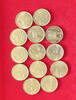 SPAIN COLLECTION LOT 5 PESETAS COLLECTION LOT SPAIN 5 PESETAS ALL DIFFERENT DATES 13PC 40G -