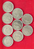 SPAIN COLLECTION LOT 50 PESETAS COLLECTION LOT SPAIN 50 PESETAS ALL DIFFERENT DATES 9PC 113G -