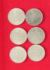 SWEDEN COLLECTION LOT 1 KRONA COLLECTION LOT SWEDEN 1 KRONA ALL DIFFERENT DATES 6PC 42G -
