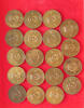 SWEDEN COLLECTION LOT 2 ÖRE COLLECTION LOT SWEDEN 2 ÖRE ALL DIFFERENT DATES 19PC 76G -