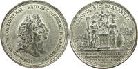 BELGIUM MEDAL PHILIPP V. Smeltzing Johan van den Bergh, Mayor of Leiden, and Frederik Adriaan -