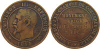 FRANCE 10 CENTIMES 1854 NAPOLEON III. (1852-1870) LILLE F-VF