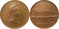 FRANCE MEDAILLE LOUIS XV. (1715–1774) Construction of Paris Mint building by Laurent Leonard and R. Filius 64MM 118G -